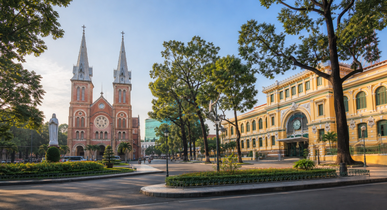 Notre Dame Cathedral and Central Post Office travel image for Mui Ne Go