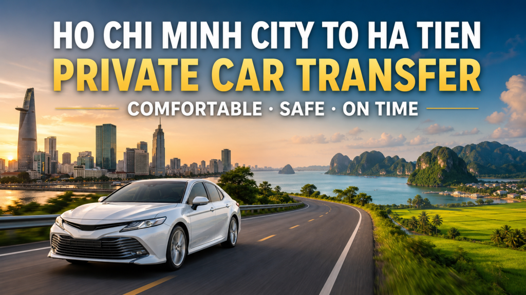 Ho Chi Minh City to Ha Tien Private Car Transfer