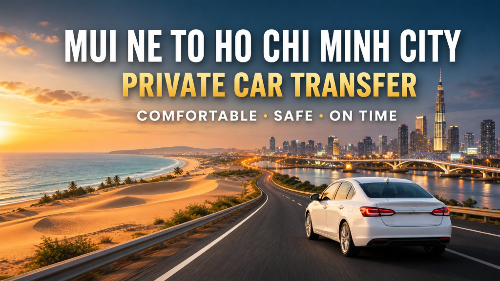 Mui Ne to Ho Chi Minh City Private Car Transfer